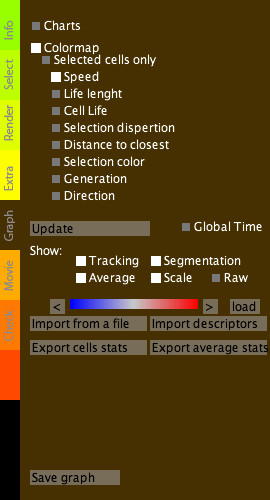 Colormap tab